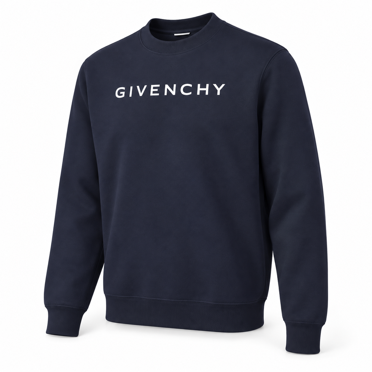 Men's Givenchy Crewneck Sweatshirt | Color: Navy | Image 3