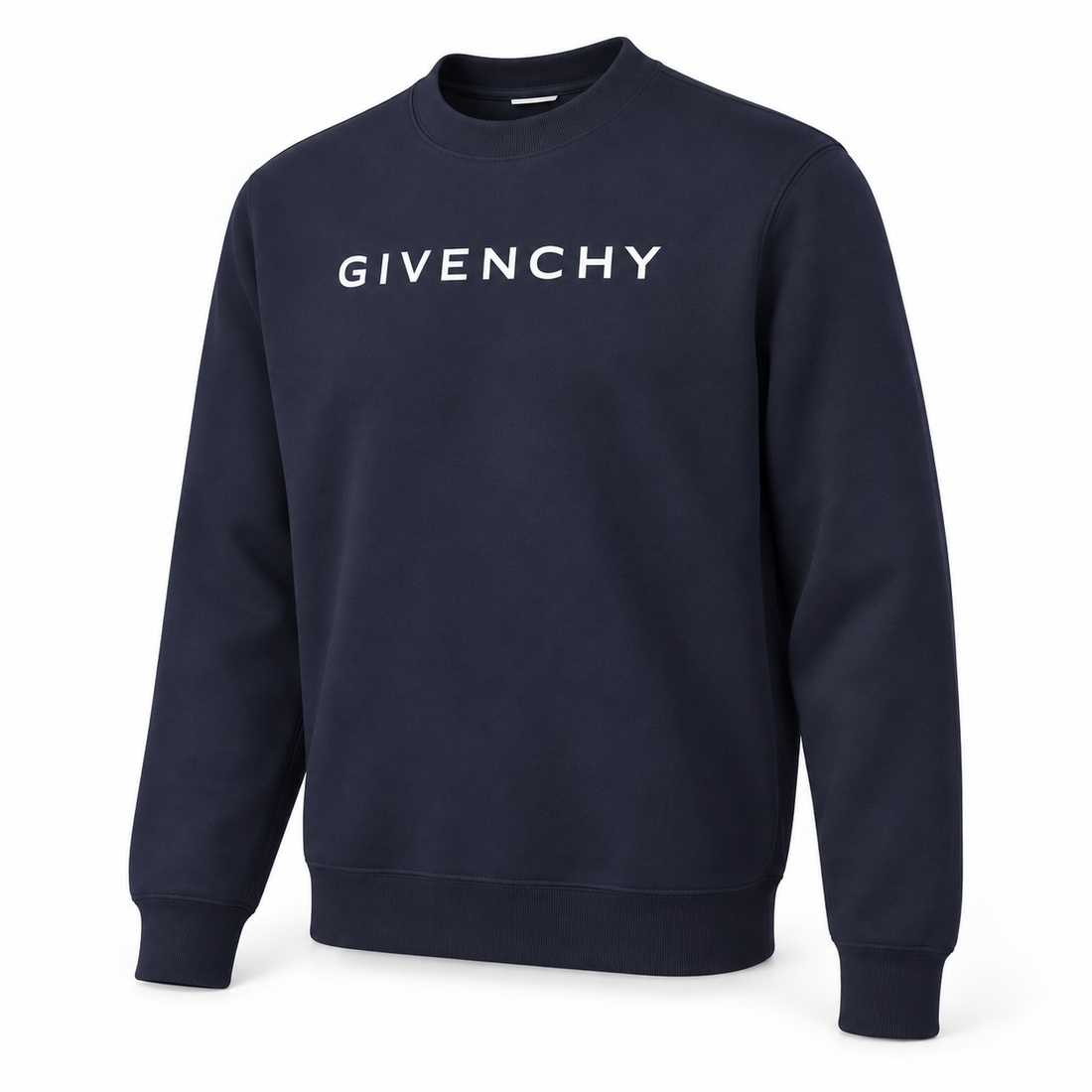 Men's Givenchy Crewneck Sweatshirt | Color: Navy | Image 3