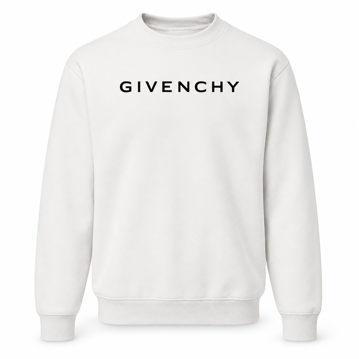 Men's Givenchy Crewneck Sweatshirt | Color: White | Image 1