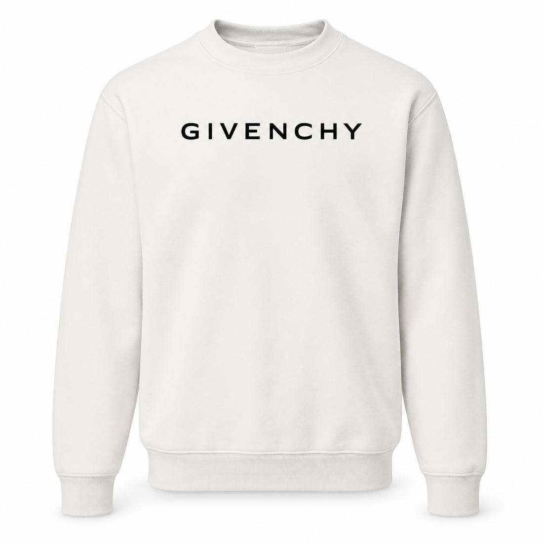 Men's Givenchy Crewneck Sweatshirt | Color: White | Image 1
