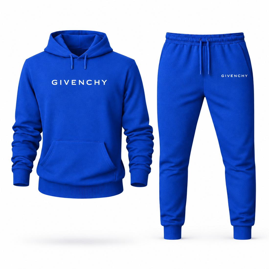 Men's Givenchy Hoodie Joggers Set | Color: Blue | Image 1