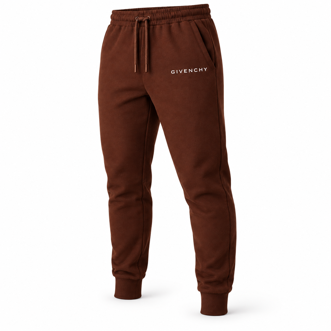 Men's Givenchy Hoodie Joggers Set | Color: Brown | Image 4