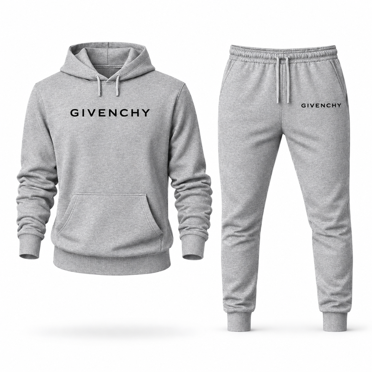 Men's Givenchy Hoodie Joggers Set | Color: Grey | Image 1