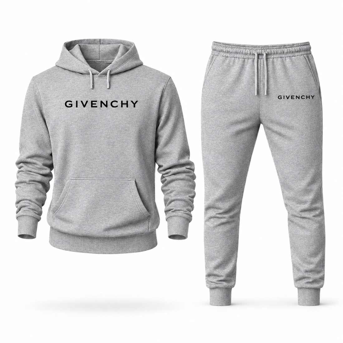 Men's Givenchy Hoodie Joggers Set | Color: Grey | Image 1