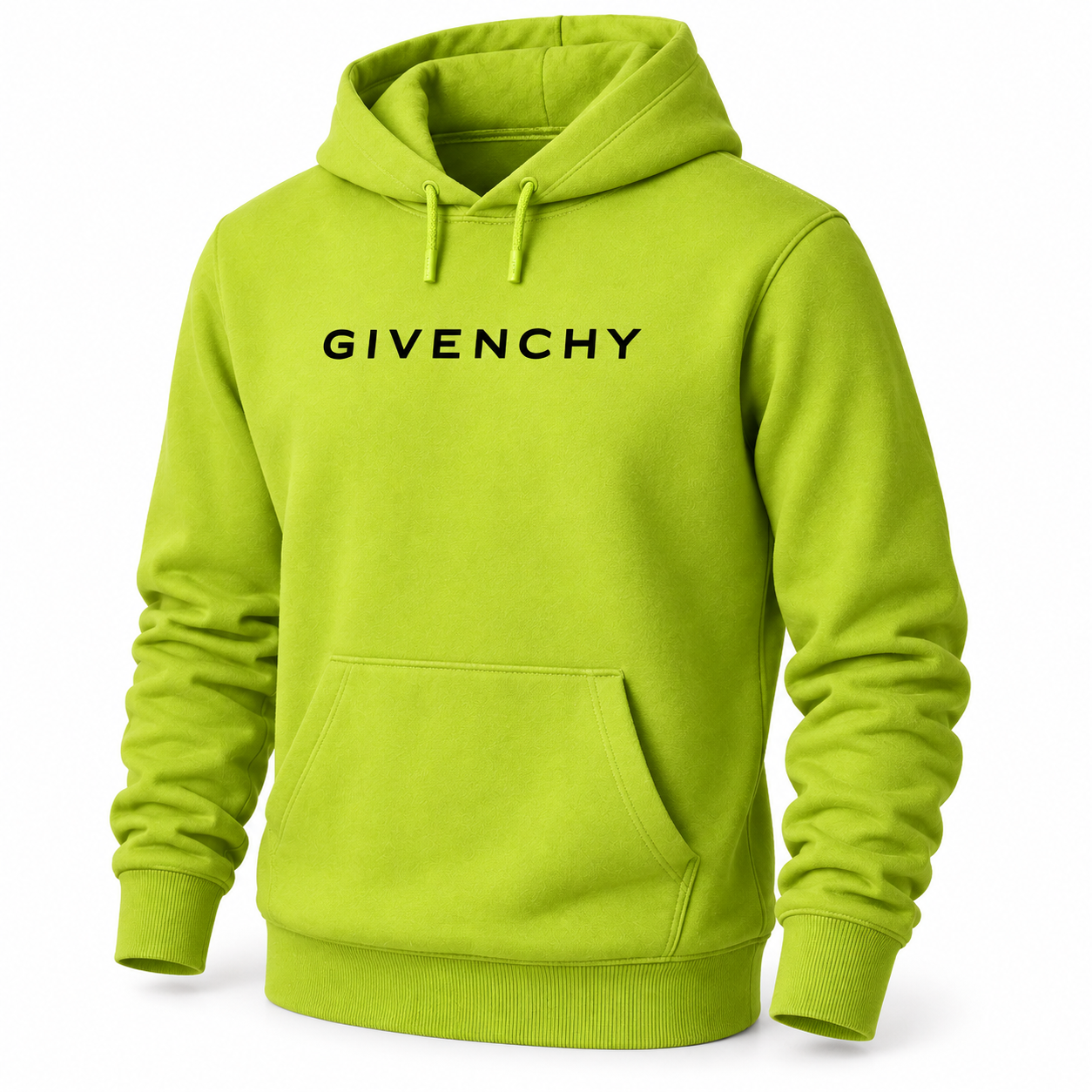 Men's Givenchy Hoodie Joggers Set | Color: Lime Green | Image 3