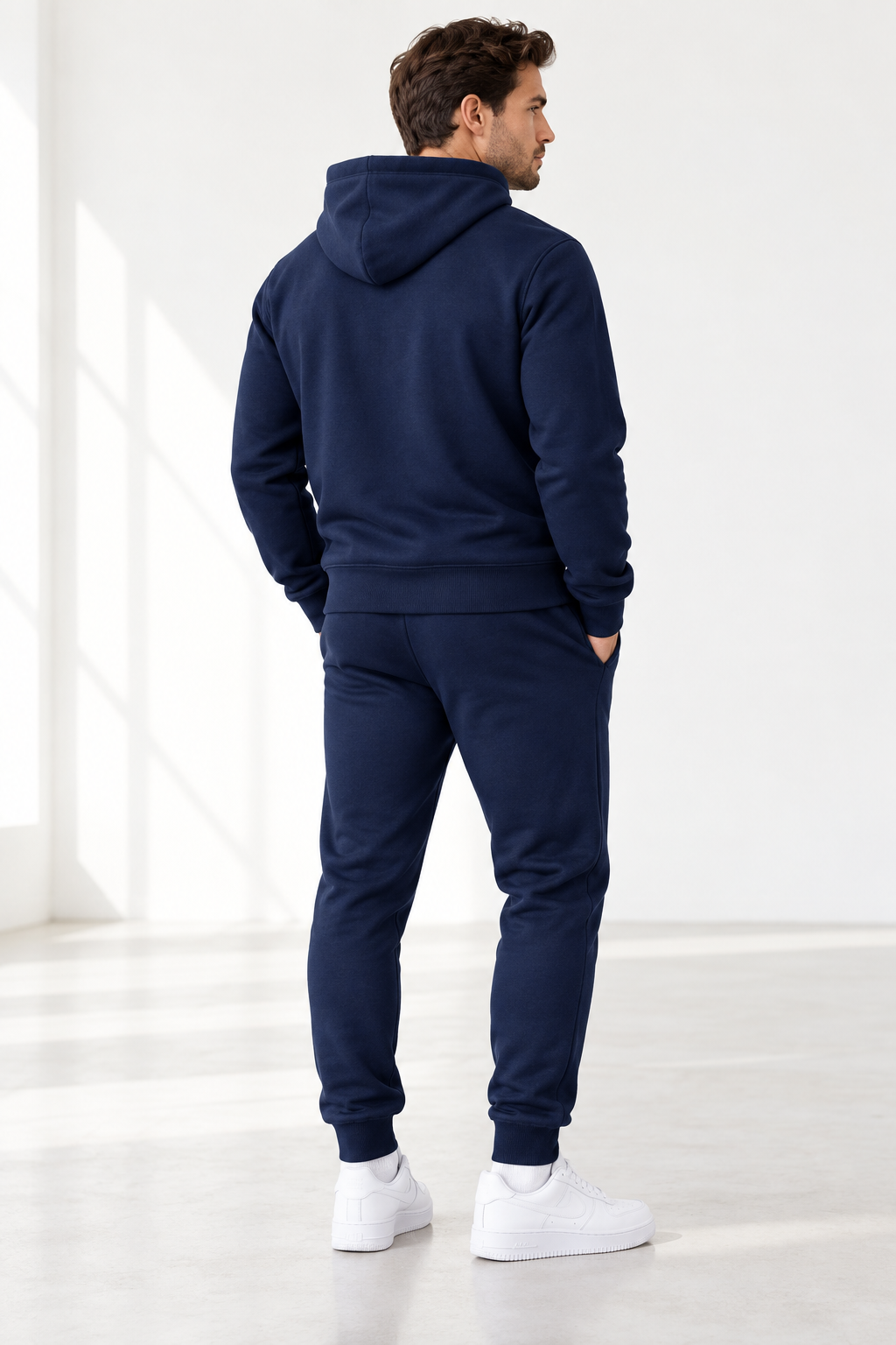 Men's Givenchy Hoodie Joggers Set | Color: Navy | Image 5