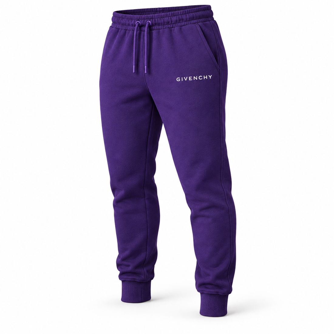 Men's Givenchy Hoodie Joggers Set | Color: Purple | Image 4