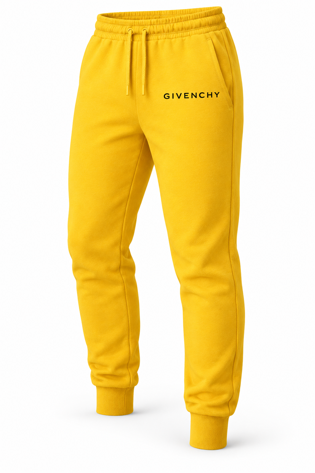 Men's Givenchy Hoodie Joggers Set | Color: Yellow | Image 4