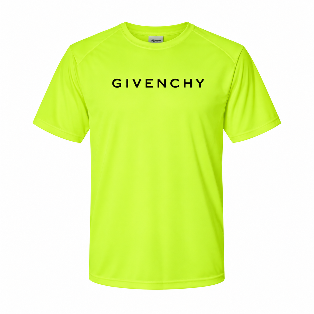 Men's Givenchy Performance T-Shirt | Color: Safety Green | Image 1