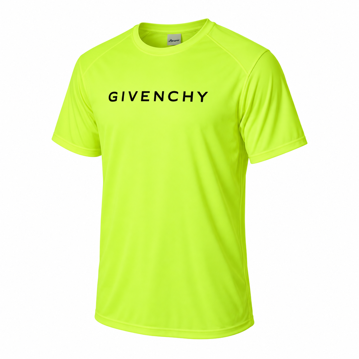 Men's Givenchy Performance T-Shirt | Color: Safety Green | Image 3