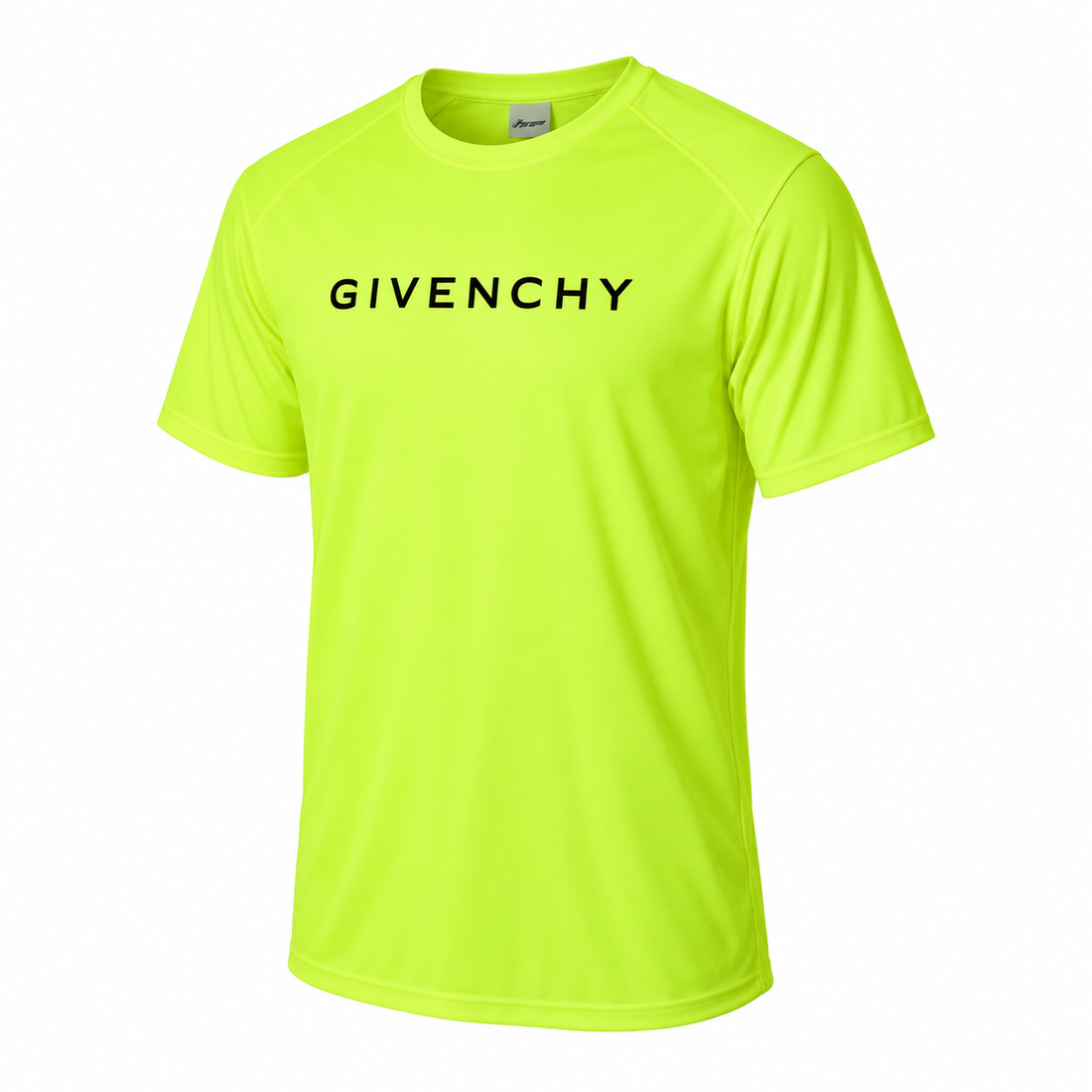 Men's Givenchy Performance T-Shirt | Color: Safety Green | Image 3
