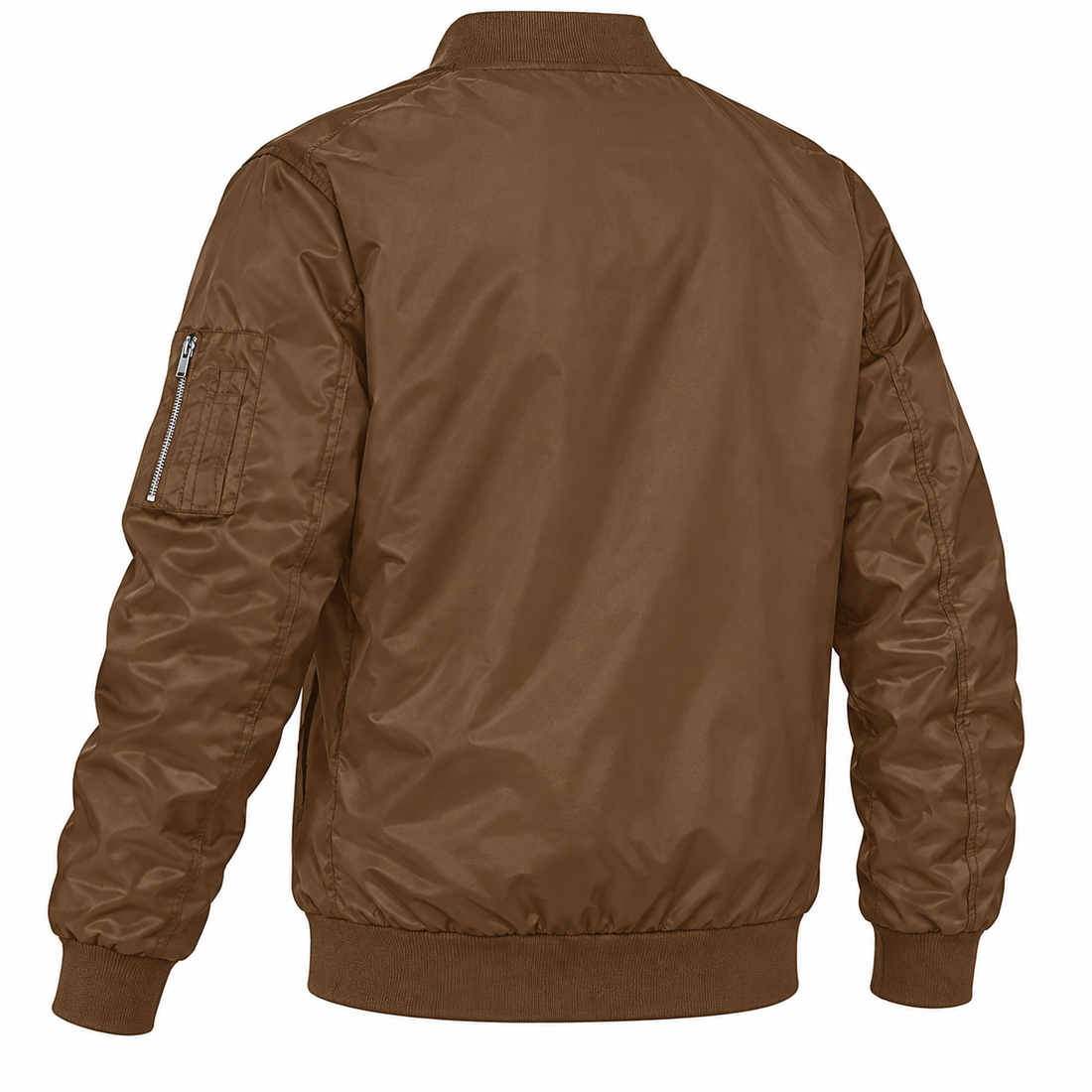 Men's Gucci Lightweight Bomber Jacket | Color: Brown | Image 5