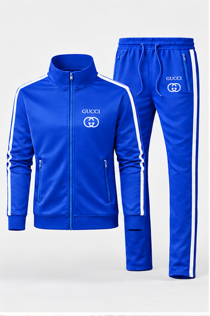 Men's Gucci Dri-Fit TrackSuit | Color: Blue | Image 1