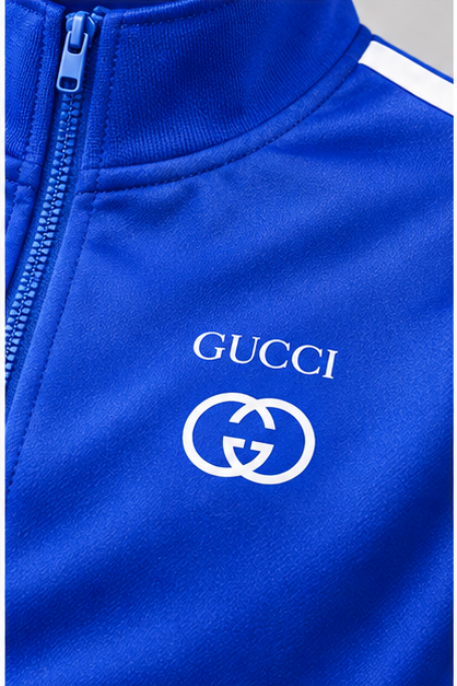 Men's Gucci Dri-Fit TrackSuit | Color: Blue | Image 5