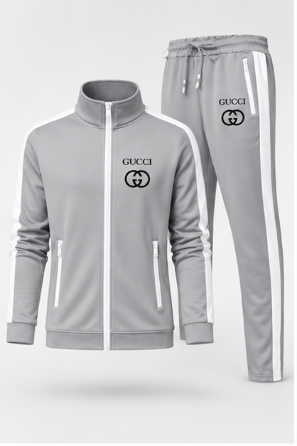 Men's Gucci Dri-Fit TrackSuit | Color: Grey | Image 1