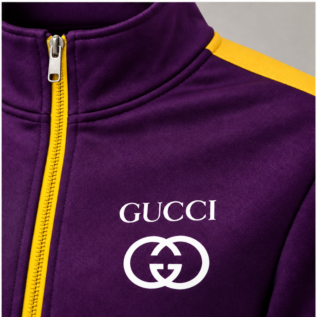 Men's Gucci Dri-Fit TrackSuit | Color: Purple | Image 5