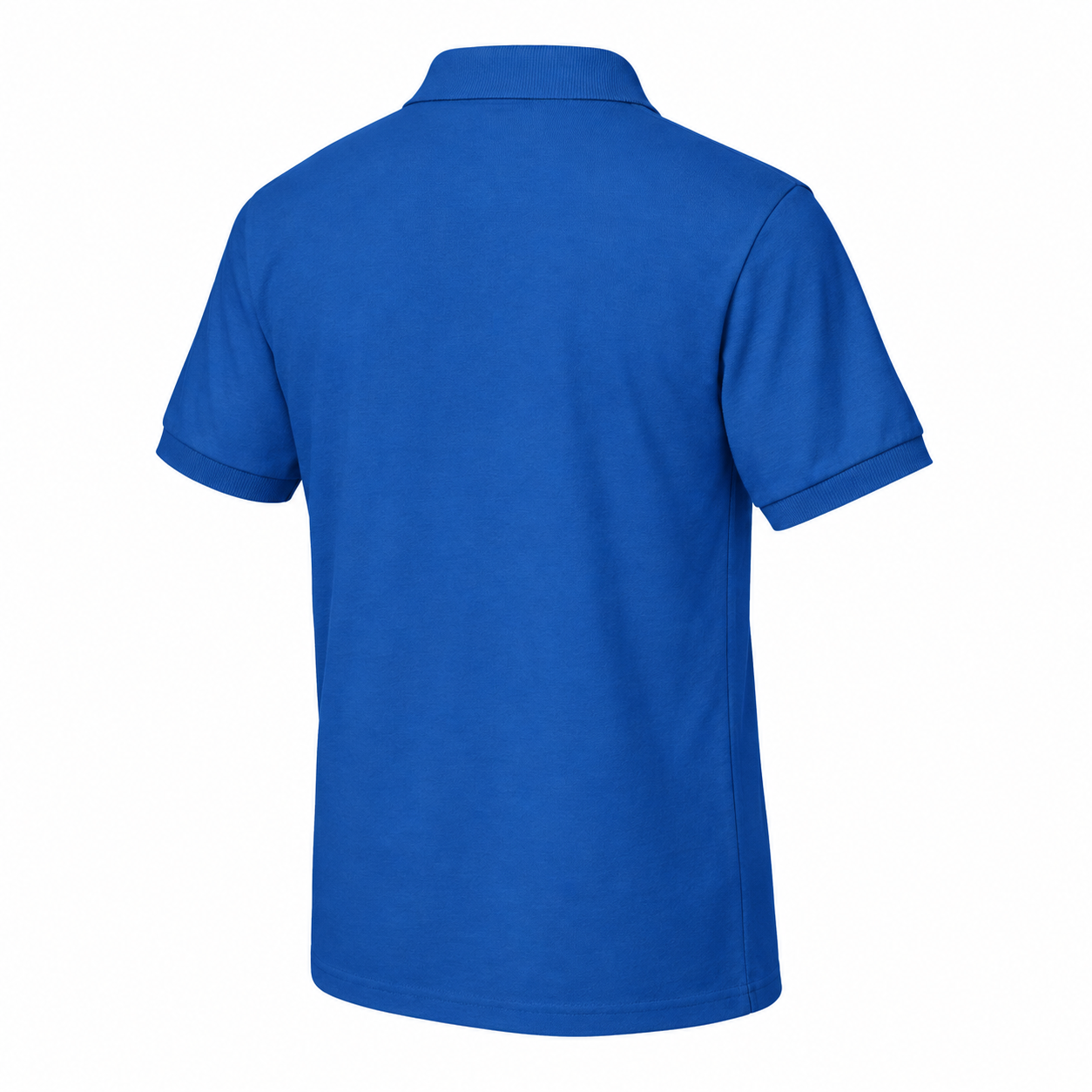 Men's Gucci Dry Blend Polo | Color: Blue | Image 5