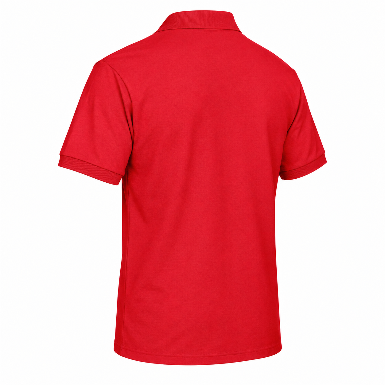 Men's Gucci Dry Blend Polo | Color: Red | Image 5