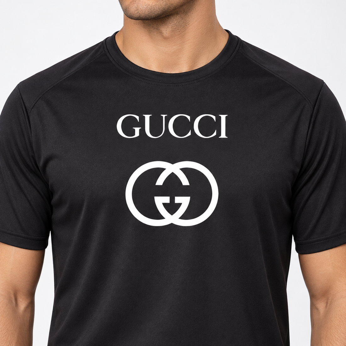 Men's Gucci Performance T-Shirt | Color: Black | Image 5