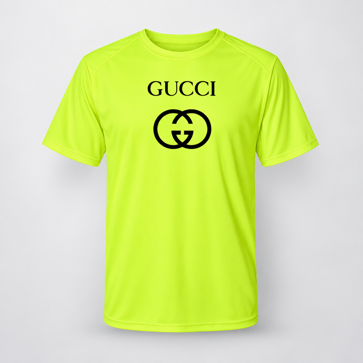 Men's Gucci Performance T-Shirt | Color: Safety Green | Image 1