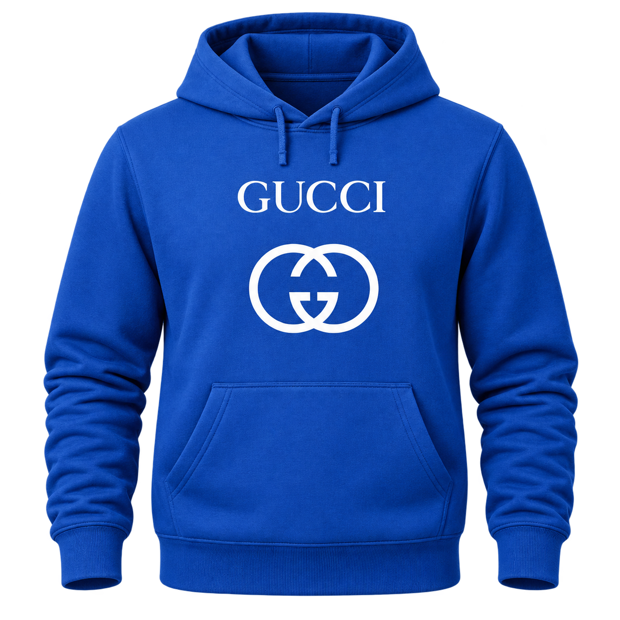 Men's Gucci Pullover Hoodie | Color: Blue | Image 1