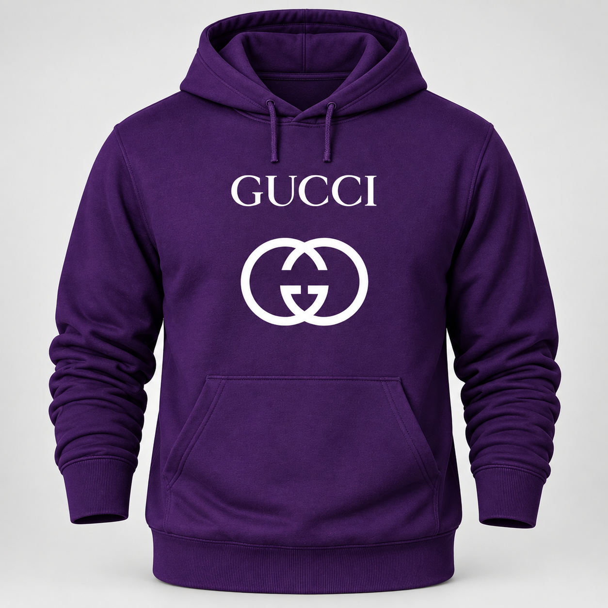 Men's Gucci Pullover Hoodie | Color: Purple | Image 1