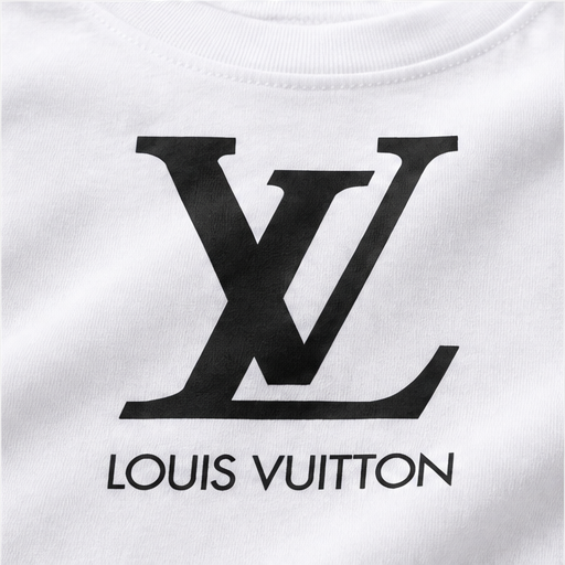 Men's Louis Vuitton Cotton Long Sleeve T-Shirt | Color: White | Image 5