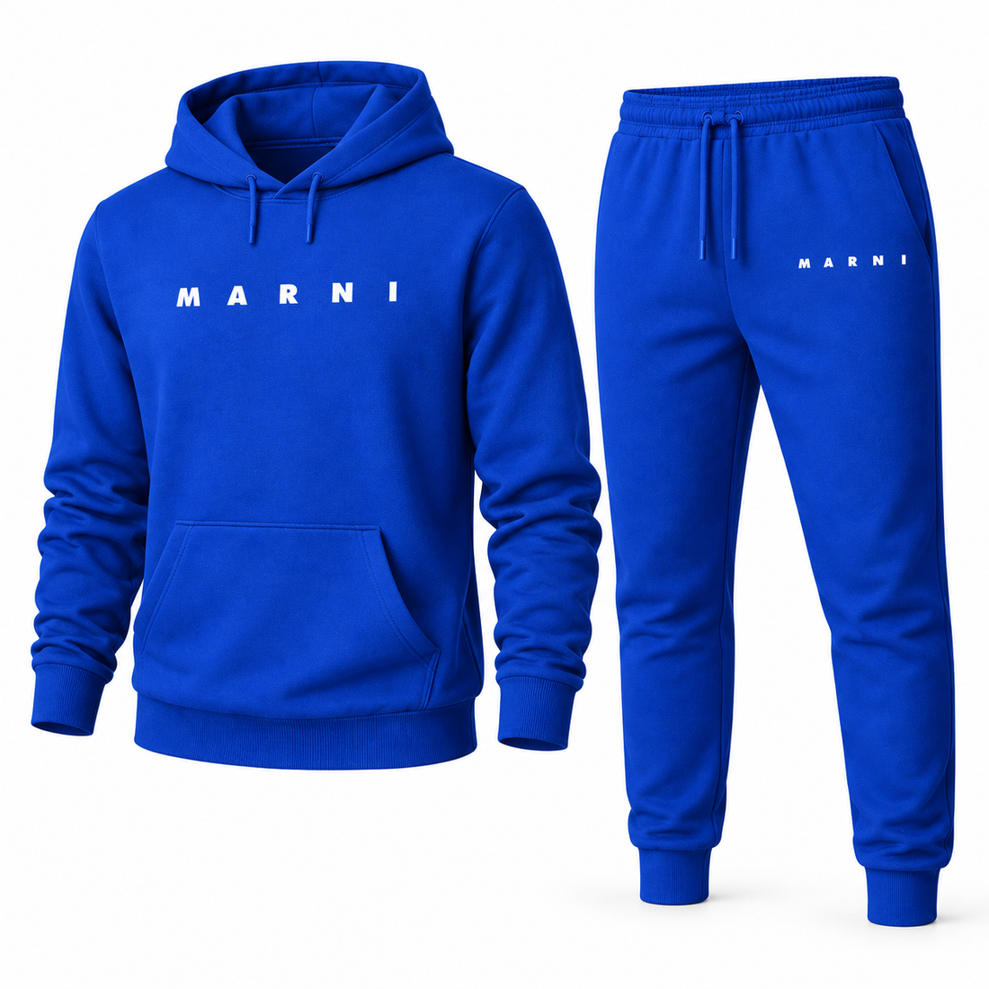 Men's Marni Hoodie Joggers Set | Color: Blue | Image 1