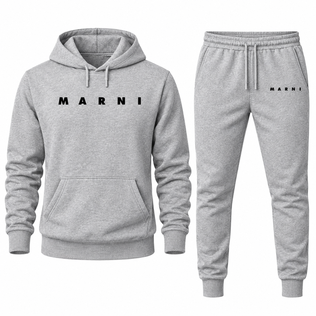 Men's Marni Hoodie Joggers Set | Color: Grey | Image 3