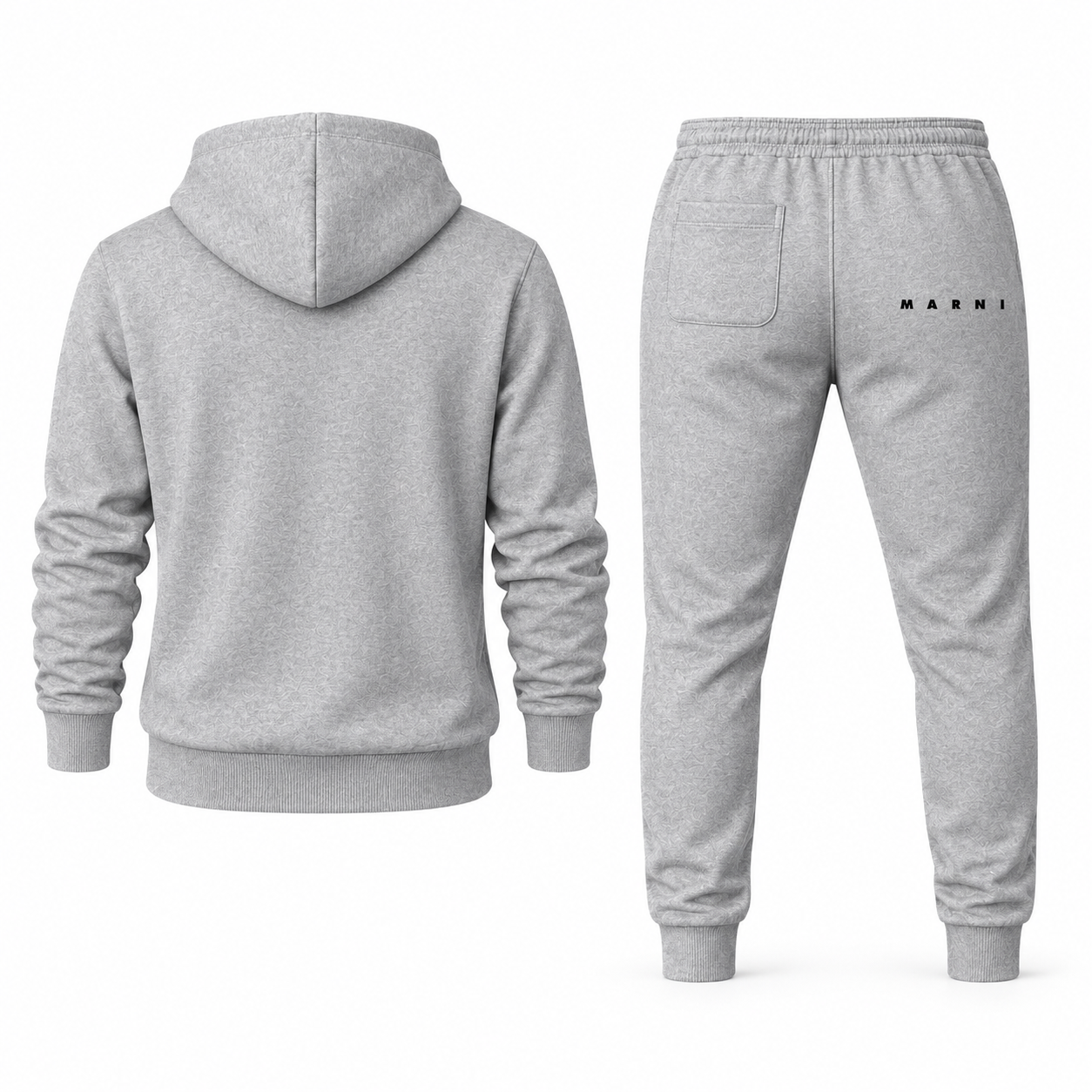 Men's Marni Hoodie Joggers Set | Color: Grey | Image 5