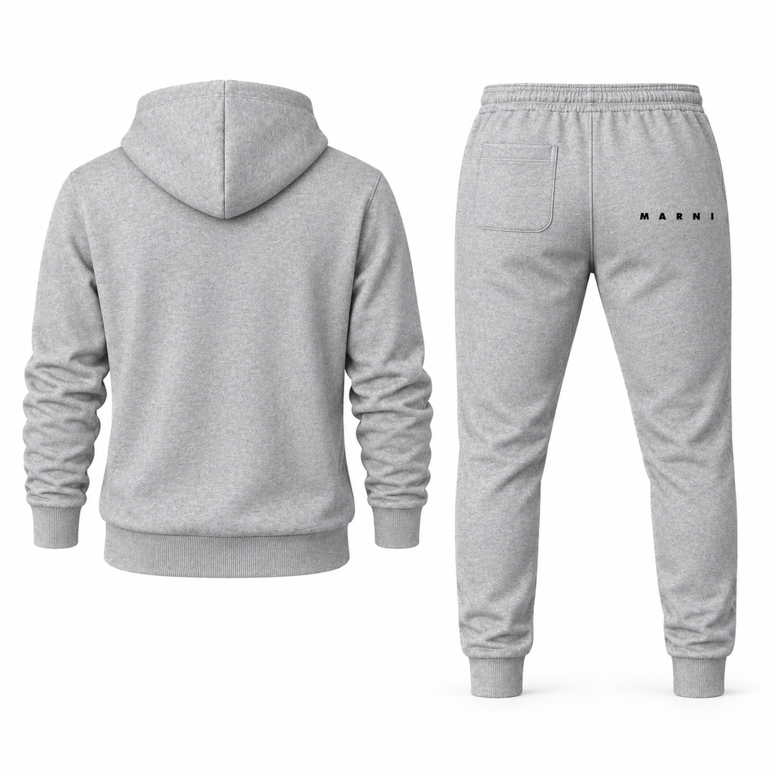 Men's Marni Hoodie Joggers Set | Color: Grey | Image 5