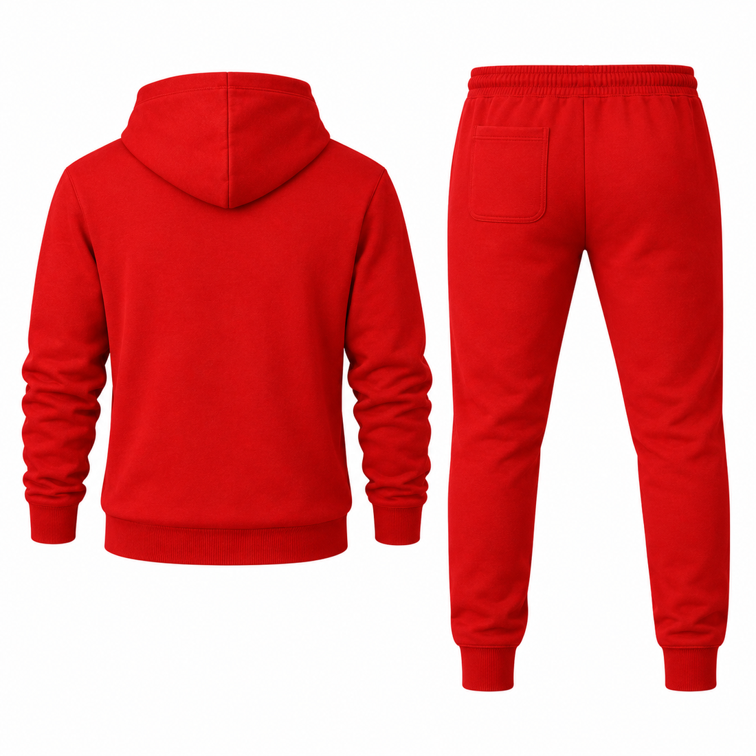 Men's Marni Hoodie Joggers Set | Color: Red | Image 5