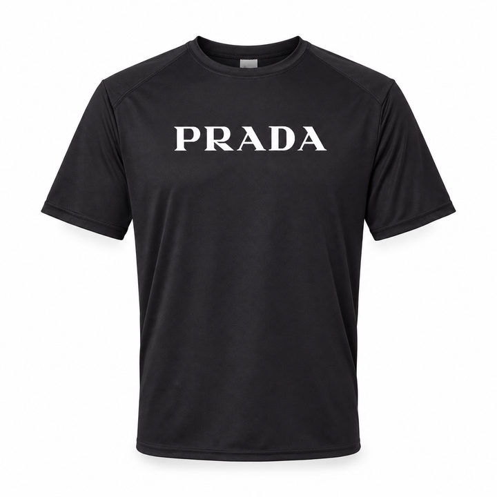 Men's Prada Performance T-Shirt | Color: Black | Image 1