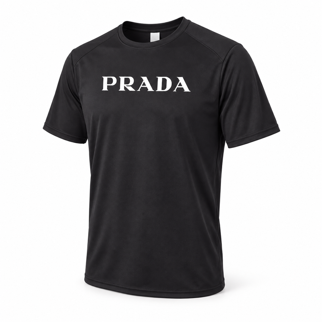 Men's Prada Performance T-Shirt | Color: Black | Image 3