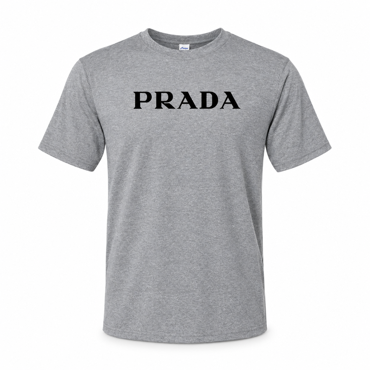 Men's Prada Performance T-Shirt | Color: Grey | Image 1