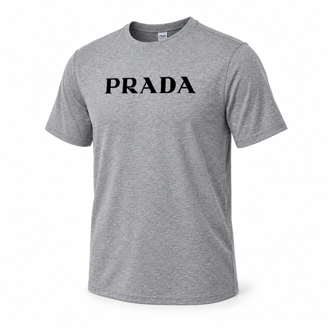 Men's Prada Performance T-Shirt | Color: Grey | Image 3