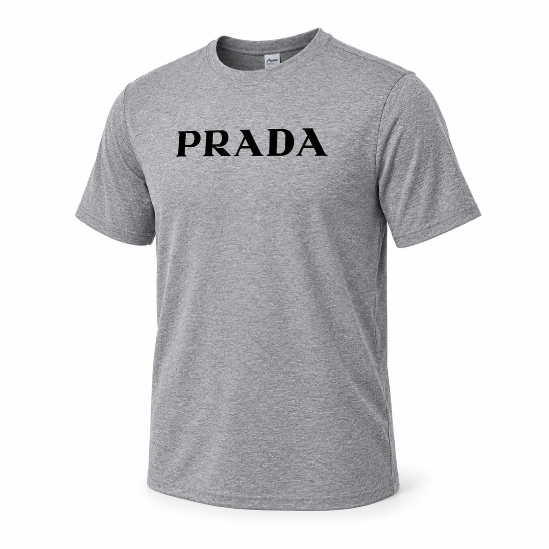 Men's Prada Performance T-Shirt | Color: Grey | Image 3