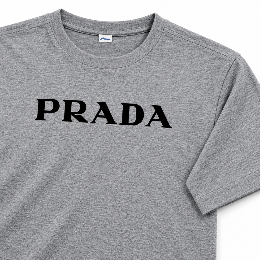 Men's Prada Performance T-Shirt | Color: Grey | Image 4
