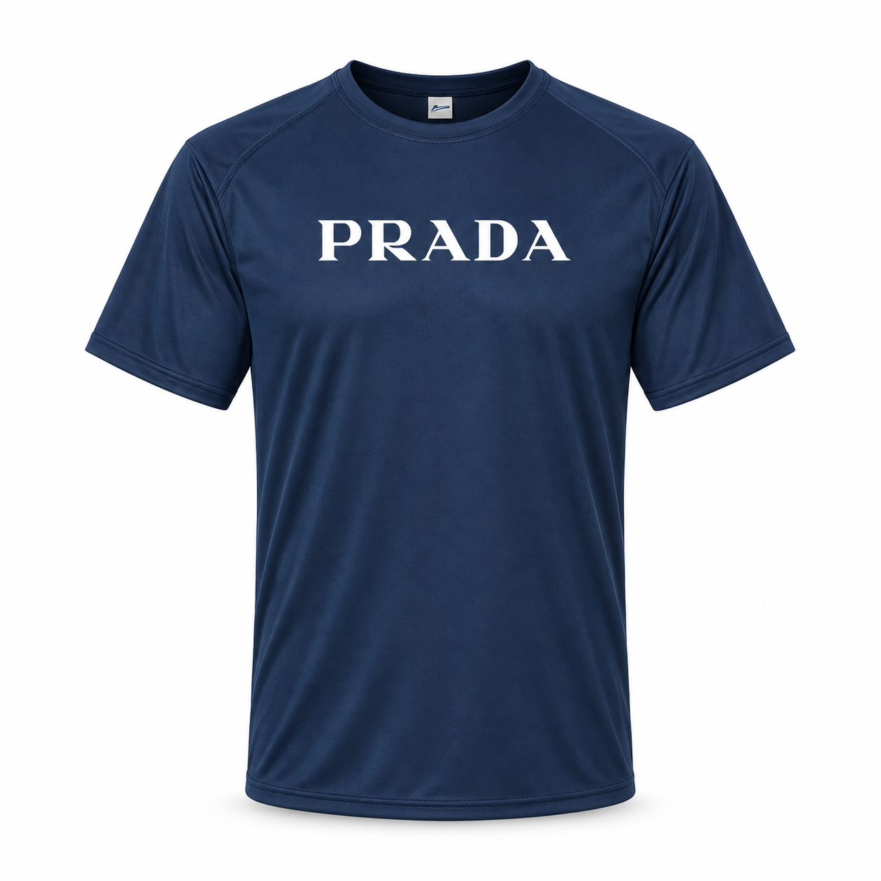 Men's Prada Performance T-Shirt | Color: Navy | Image 1