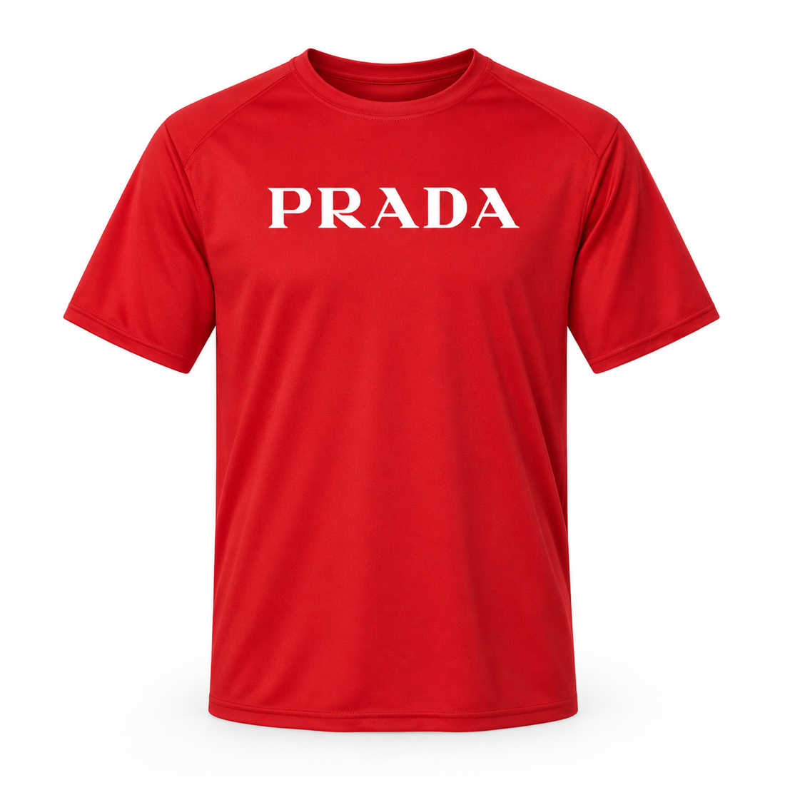 Men's Prada Performance T-Shirt | Color: Red | Image 1