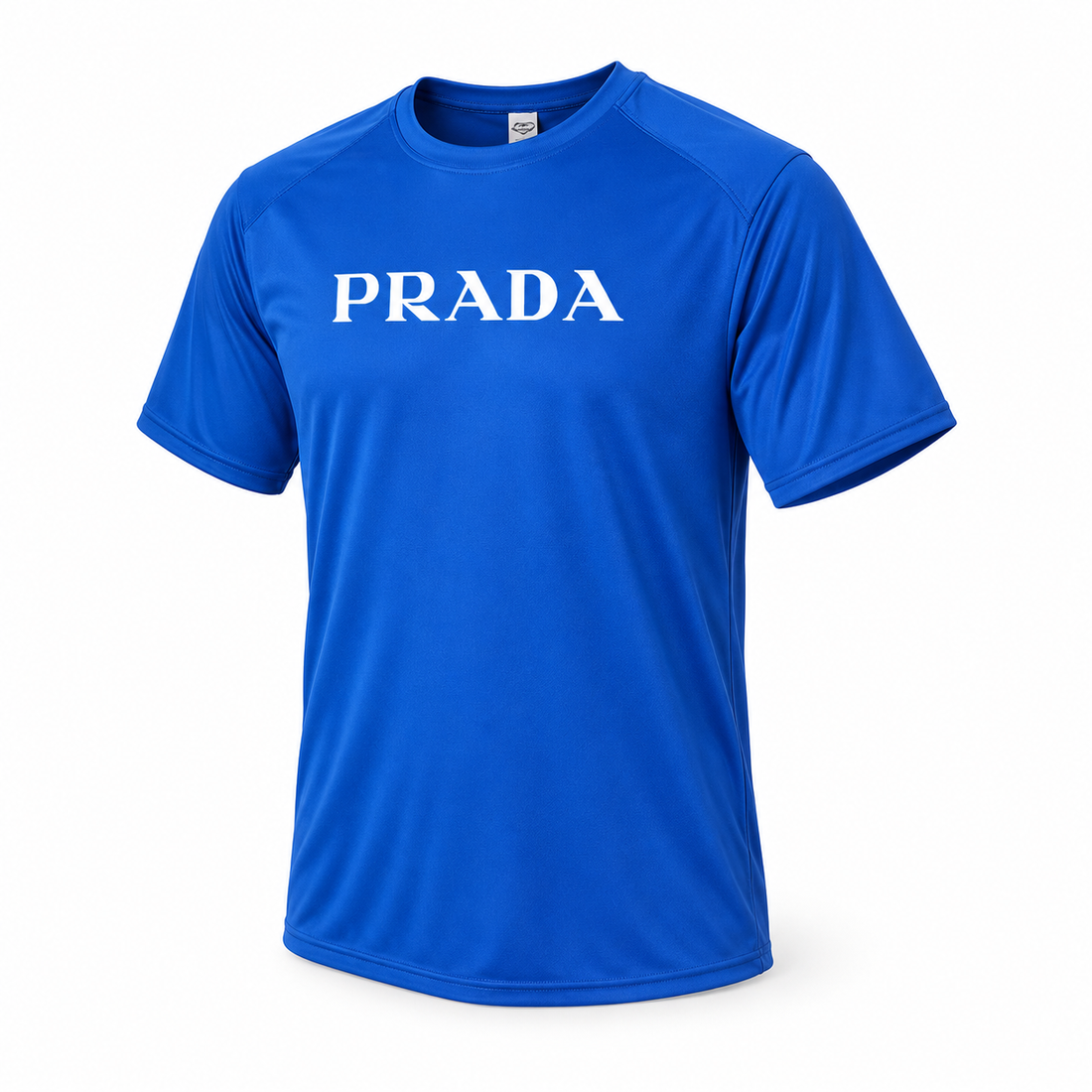 Men's Prada Performance T-Shirt | Color: Royal Blue | Image 3