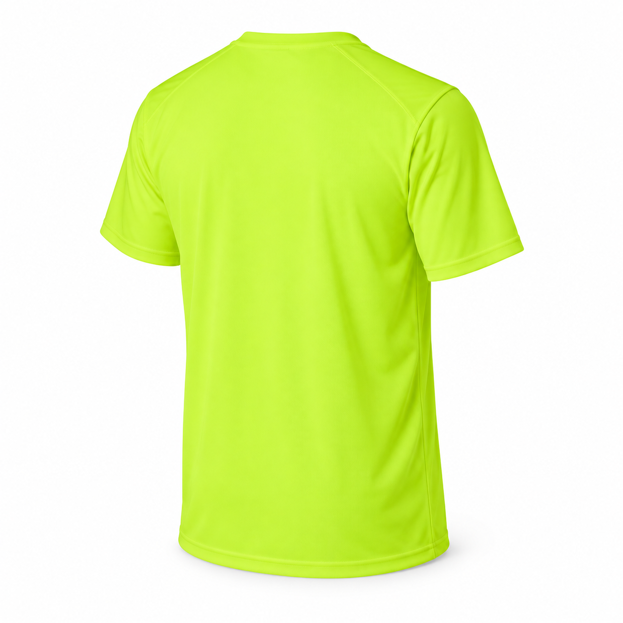 Men's Prada Performance T-Shirt | Color: Safety Green | Image 5