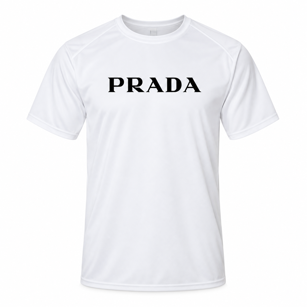 Men's Prada Performance T-Shirt | Color: White | Image 1