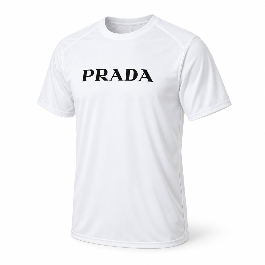 Men's Prada Performance T-Shirt | Color: White | Image 3