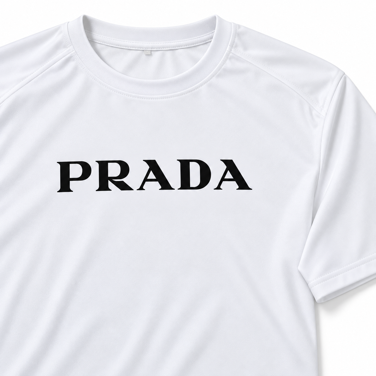 Men's Prada Performance T-Shirt | Color: White | Image 4