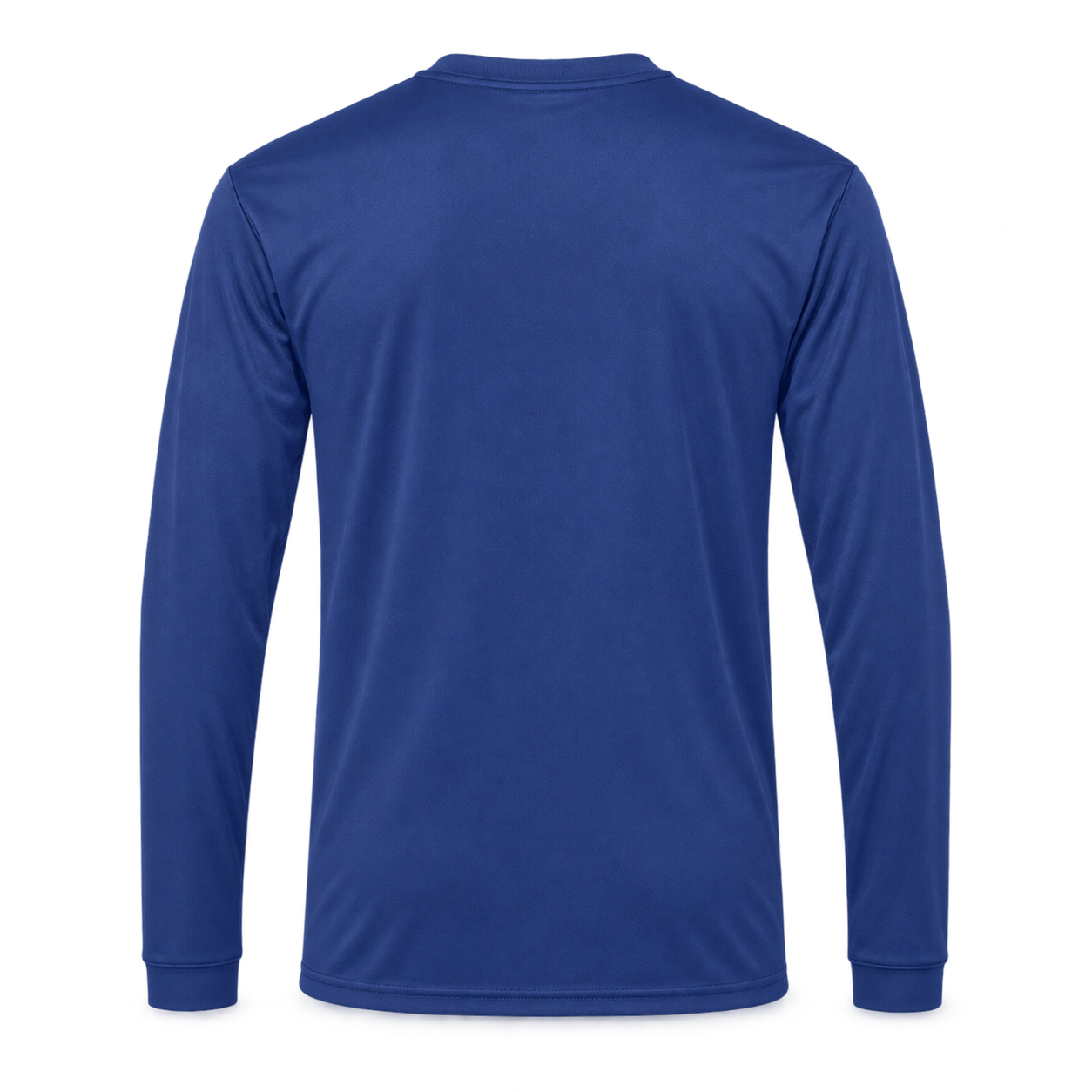 Men's Prada Polyester Long Sleeve T-Shirt - Royal Blue - Image 5