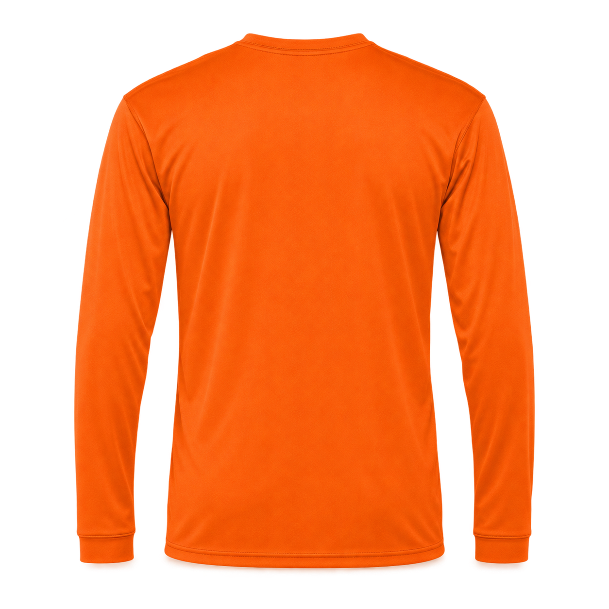 Men's Prada Polyester Long Sleeve T-Shirt - Safety Orange - Image 5