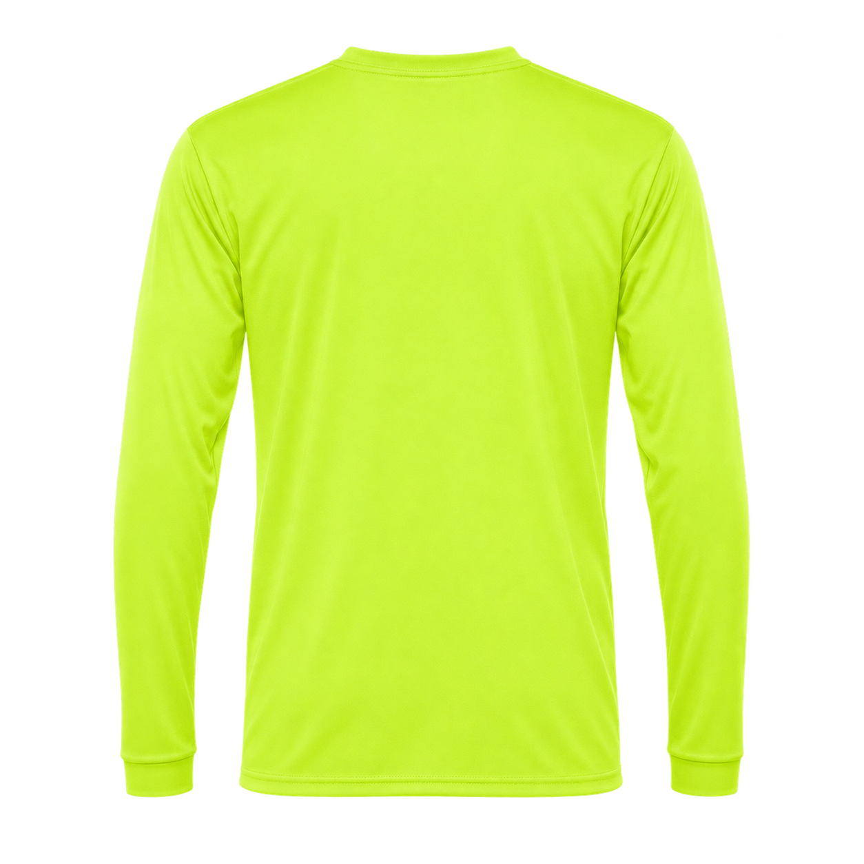 Men's Prada Polyester Long Sleeve T-Shirt - Safety Yellow - Image 5