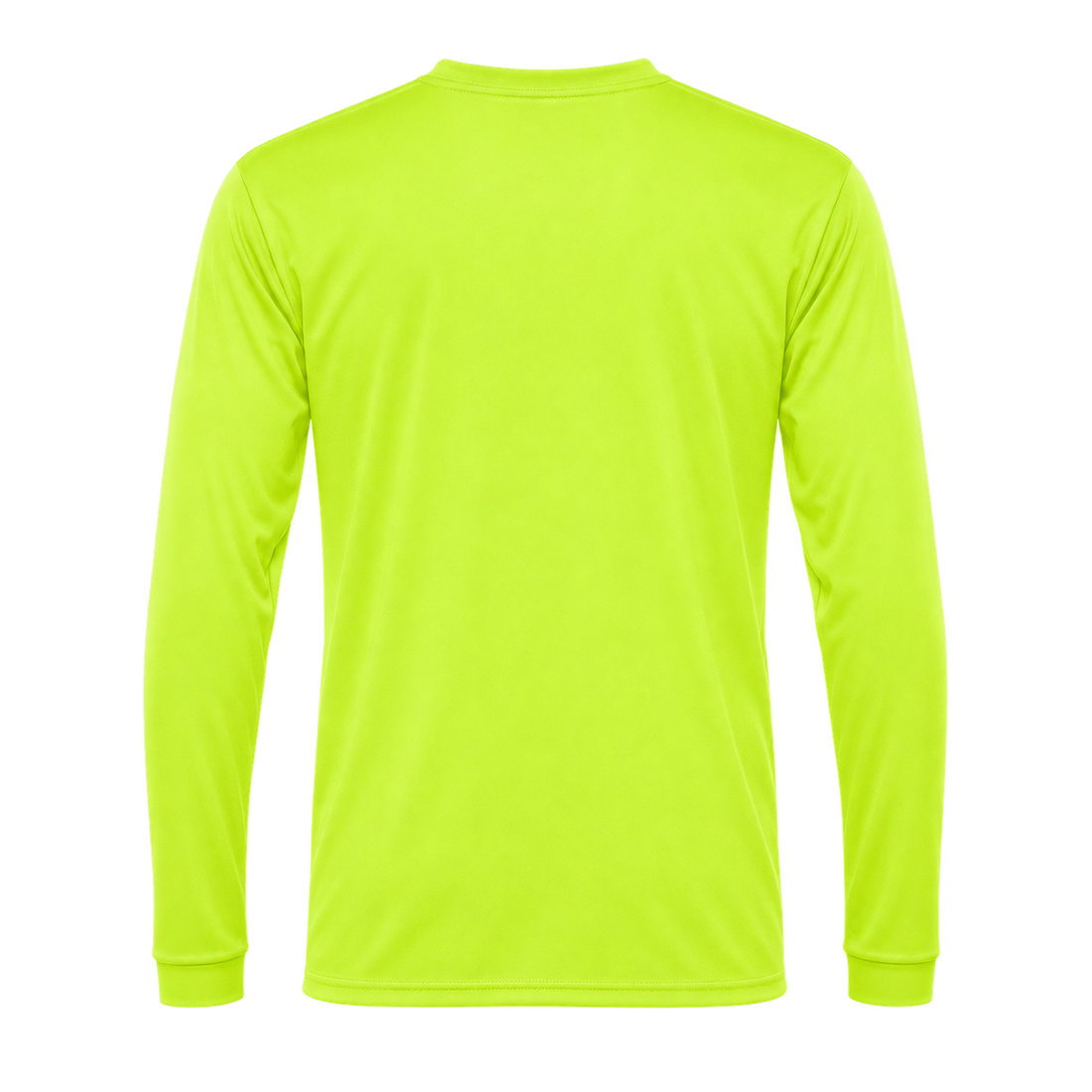 Men's Prada Polyester Long Sleeve T-Shirt - Safety Yellow - Image 5