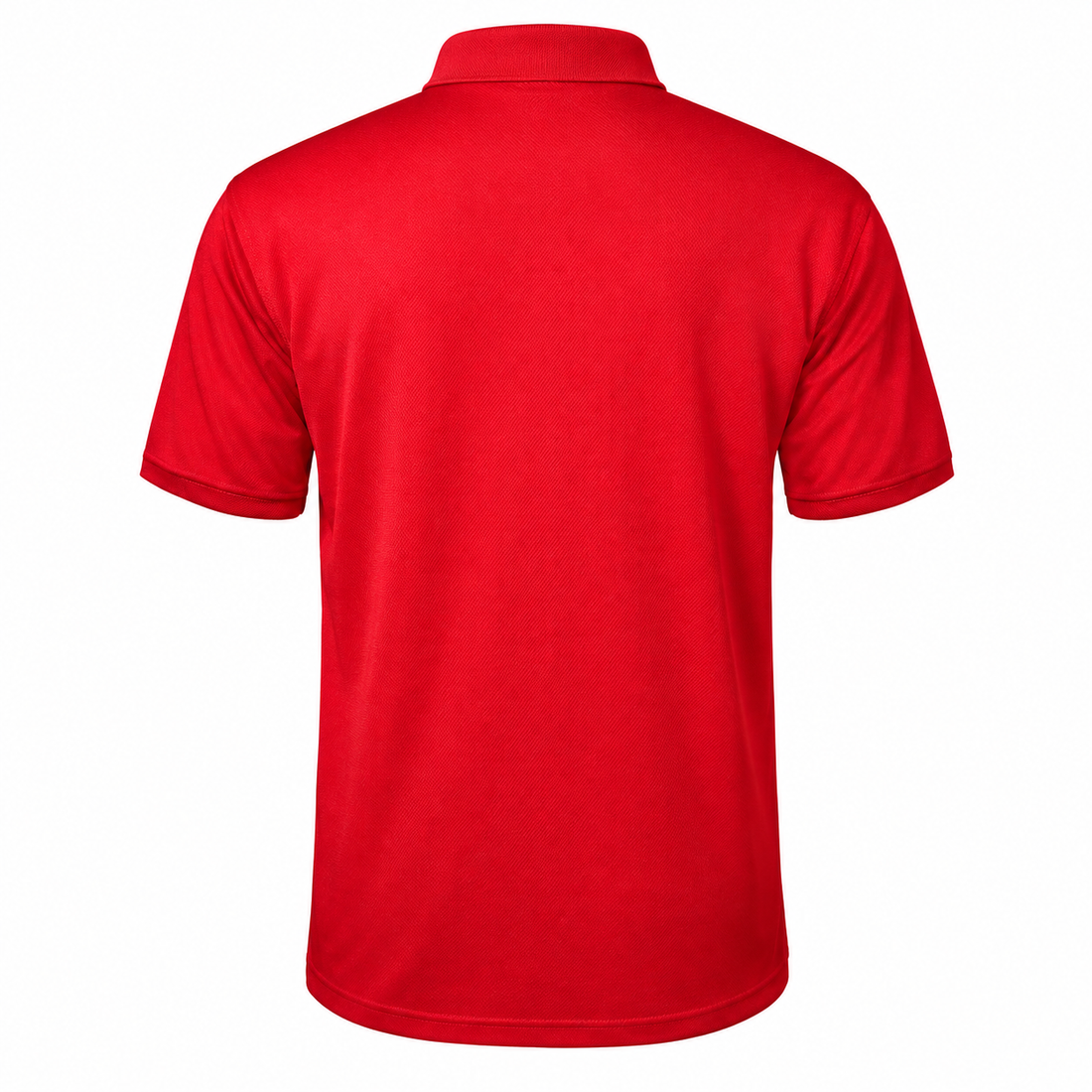 Men's Prada Polyester Polo | Color: Red | Image 5